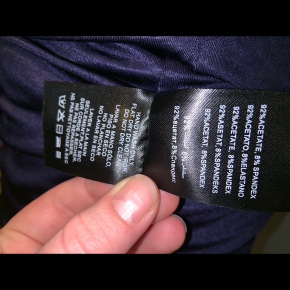 Bebe Purple Mid Thigh Dress - Picture 4 of 5